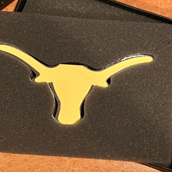 UT University of Texas at Austin Longhorn BEVO Car Emblem NEW - Picture 3 of 4